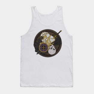 Skeleton Knight Tank Top